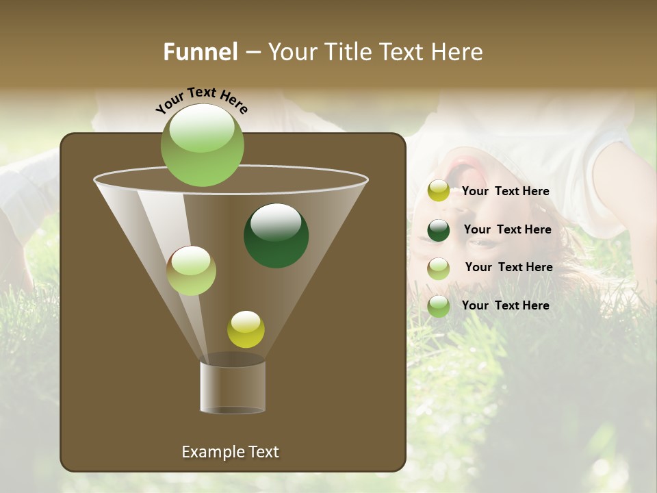 Boy Together Smiling PowerPoint Template