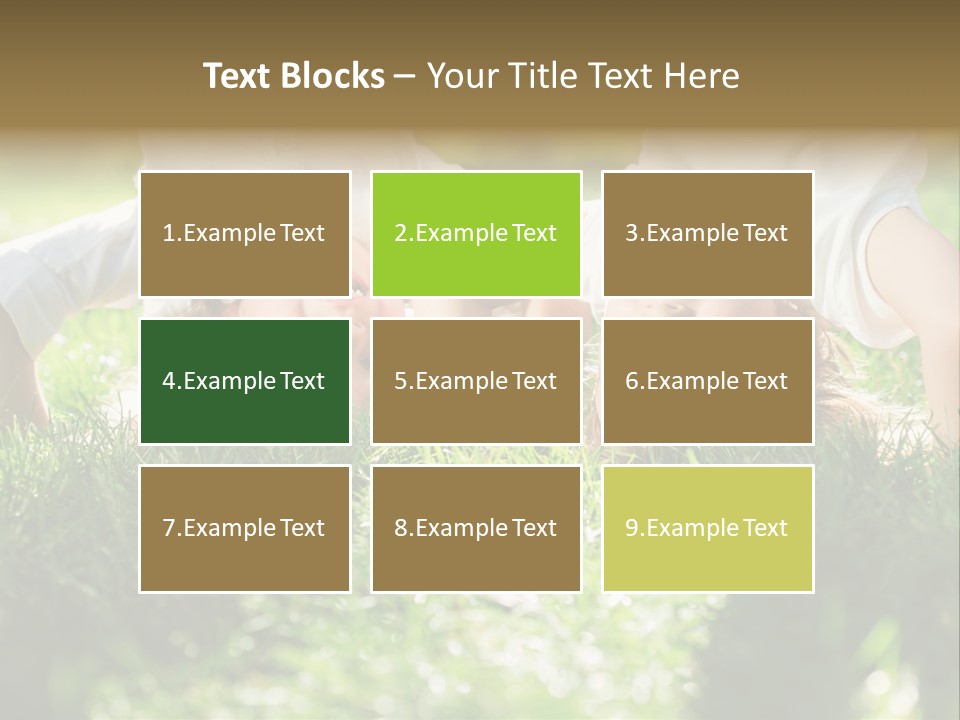 Boy Together Smiling PowerPoint Template