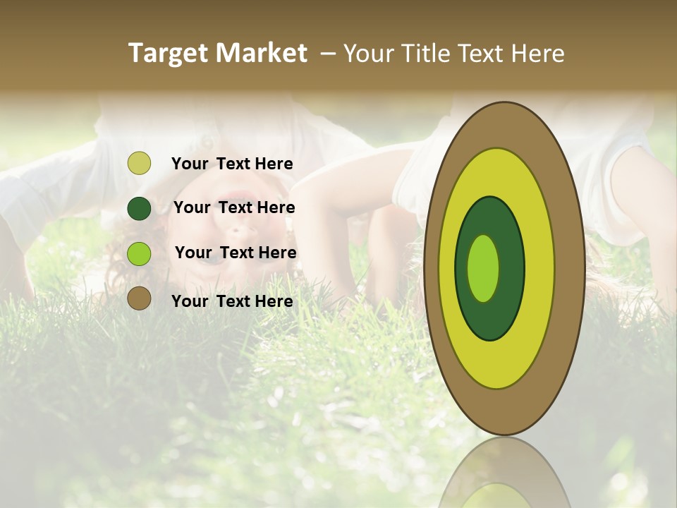 Boy Together Smiling PowerPoint Template