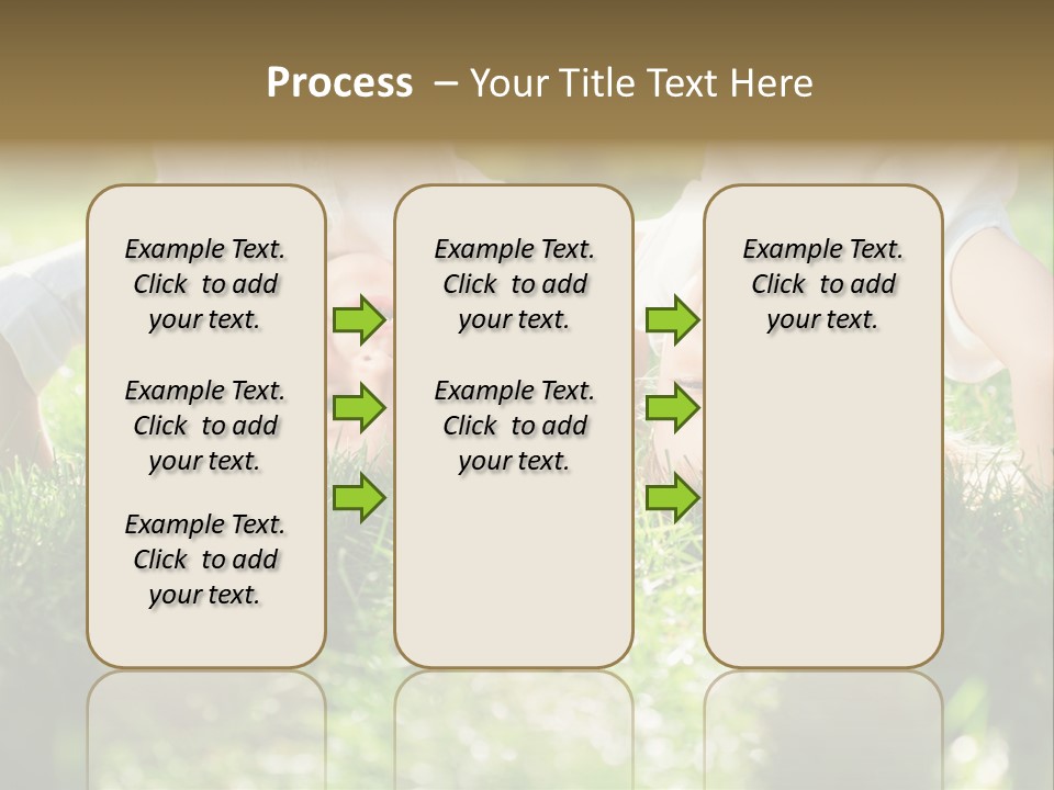 Boy Together Smiling PowerPoint Template