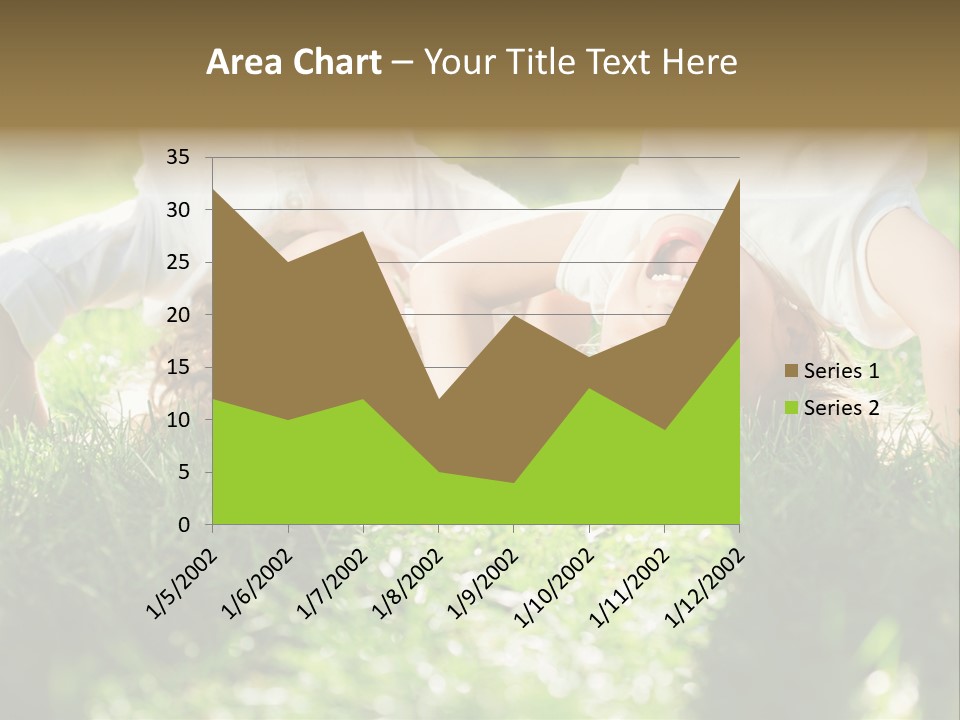 Boy Together Smiling PowerPoint Template