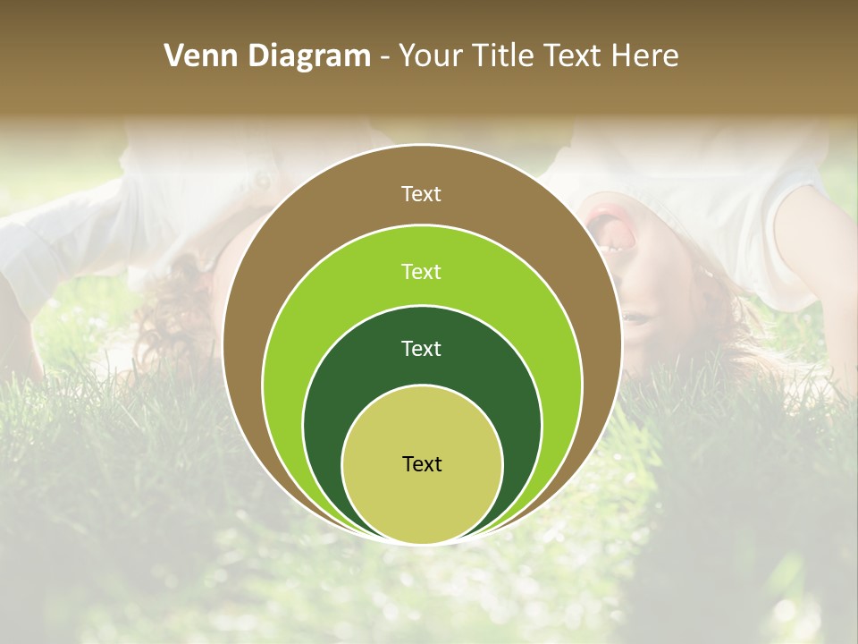 Boy Together Smiling PowerPoint Template