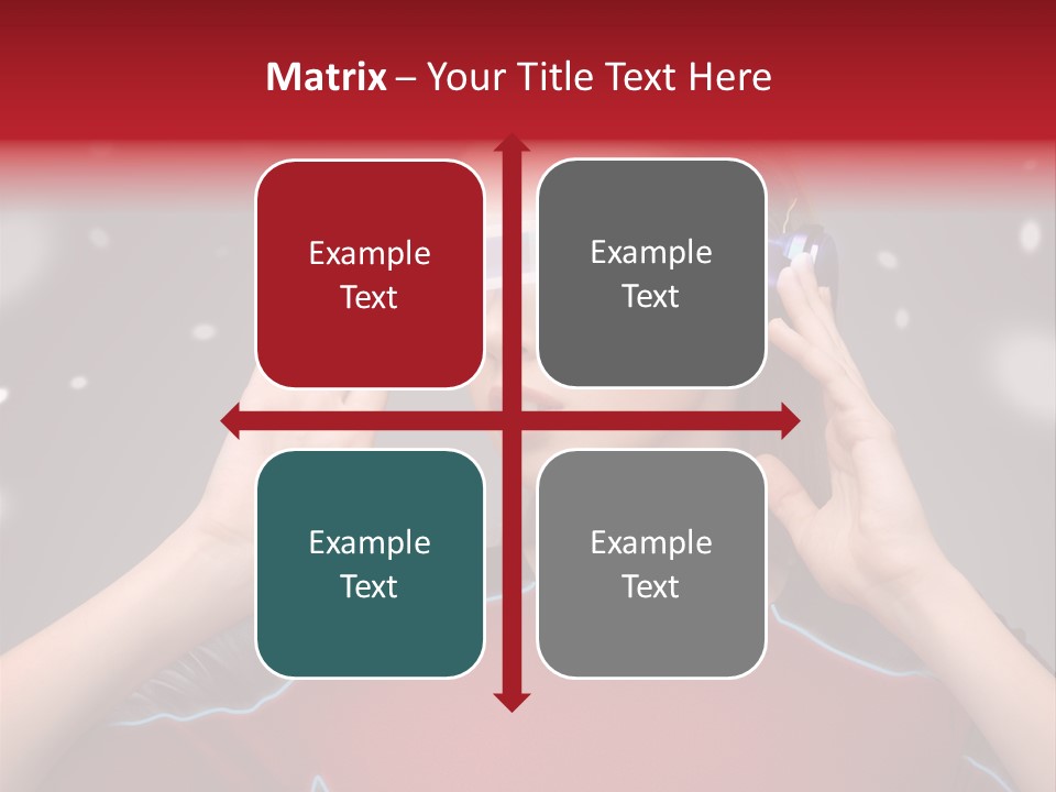 High Lady Wellbeing PowerPoint Template