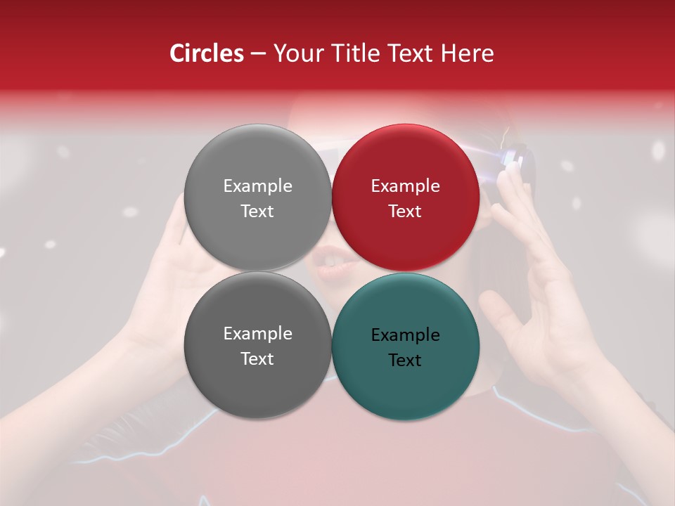 High Lady Wellbeing PowerPoint Template