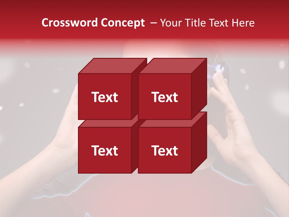 High Lady Wellbeing PowerPoint Template