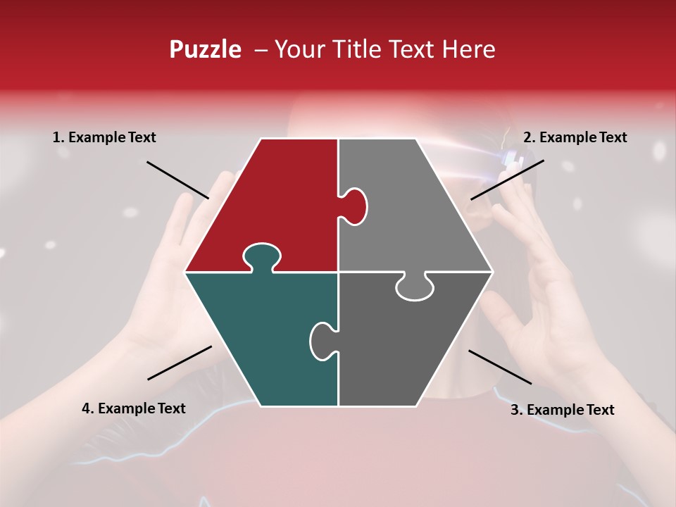 High Lady Wellbeing PowerPoint Template