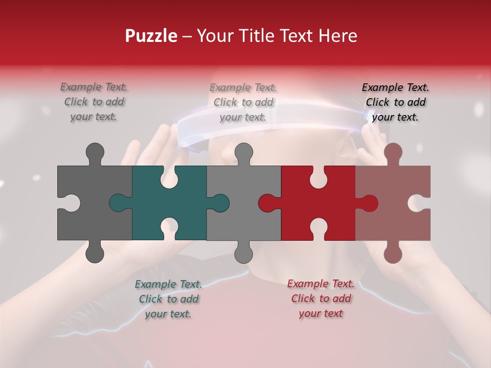 High Lady Wellbeing PowerPoint Template