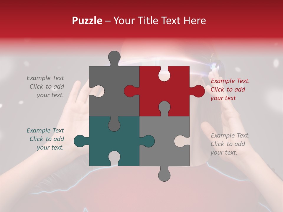 High Lady Wellbeing PowerPoint Template