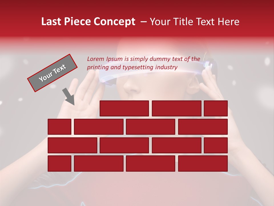 High Lady Wellbeing PowerPoint Template