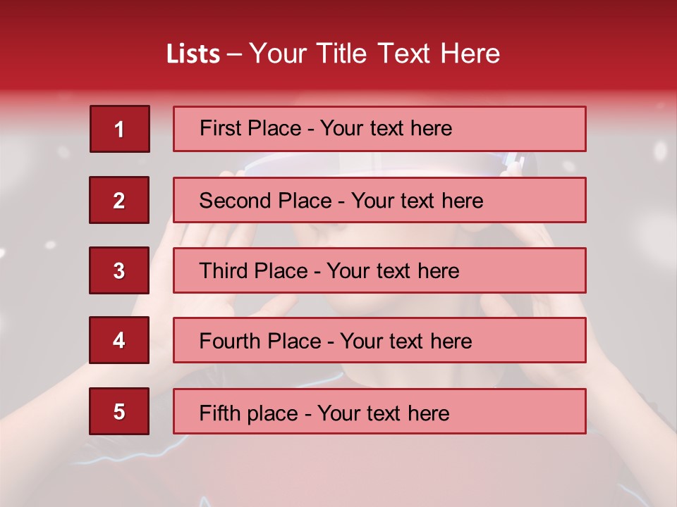 High Lady Wellbeing PowerPoint Template