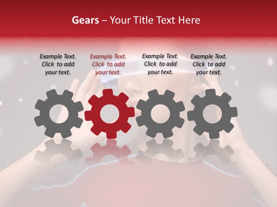 High Lady Wellbeing PowerPoint Template