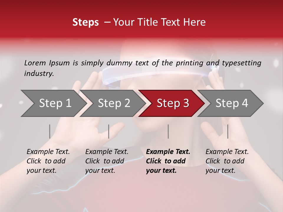 High Lady Wellbeing PowerPoint Template
