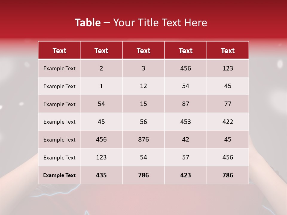 High Lady Wellbeing PowerPoint Template
