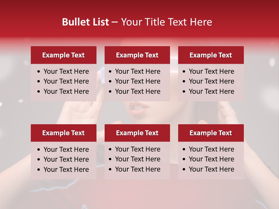 High Lady Wellbeing PowerPoint Template