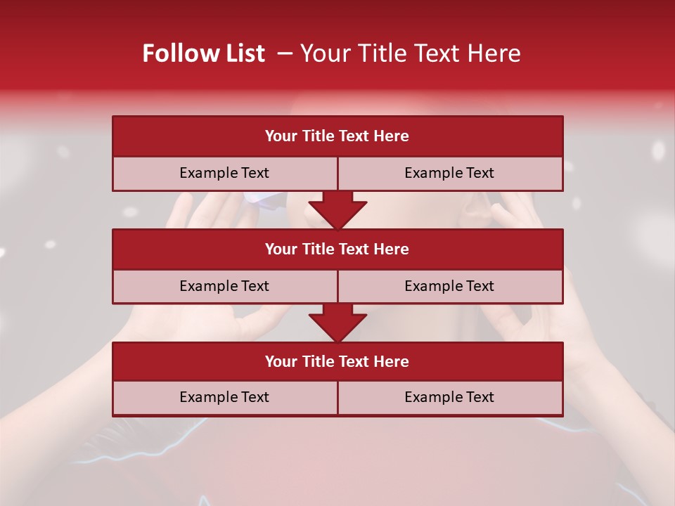 High Lady Wellbeing PowerPoint Template