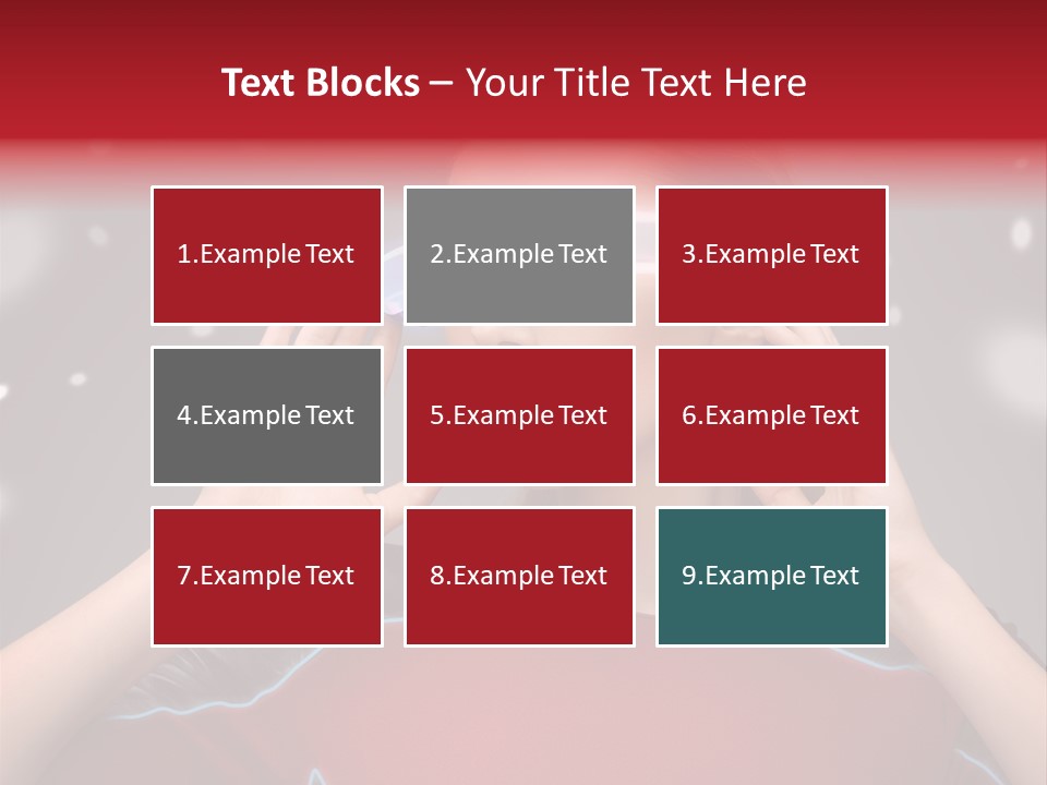 High Lady Wellbeing PowerPoint Template