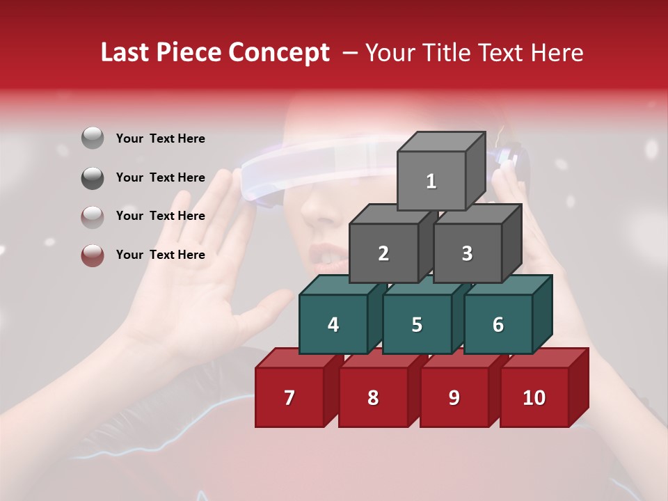 High Lady Wellbeing PowerPoint Template