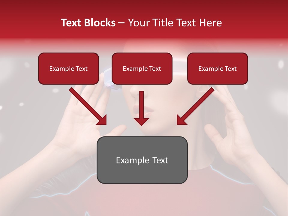 High Lady Wellbeing PowerPoint Template