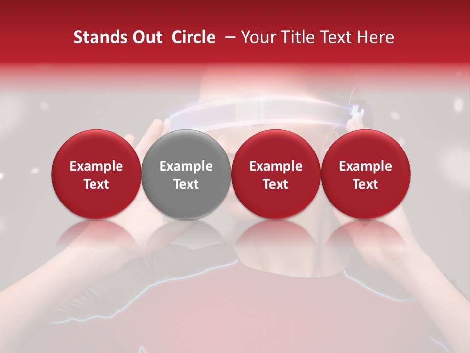 High Lady Wellbeing PowerPoint Template