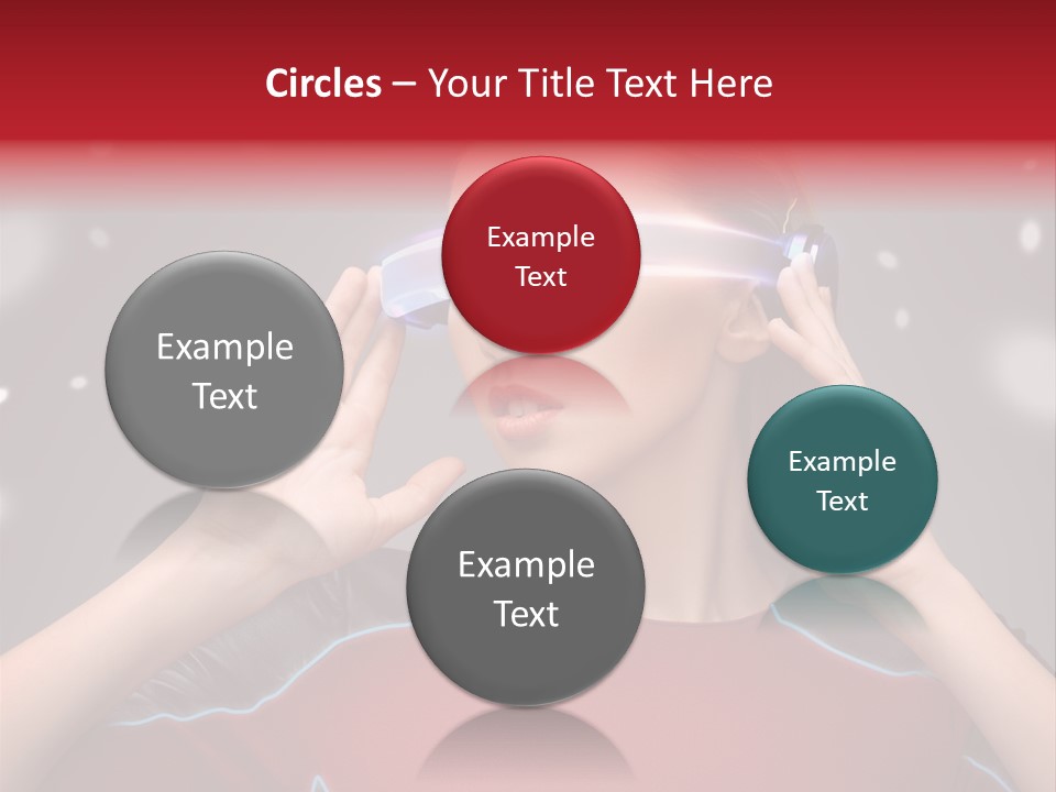 High Lady Wellbeing PowerPoint Template