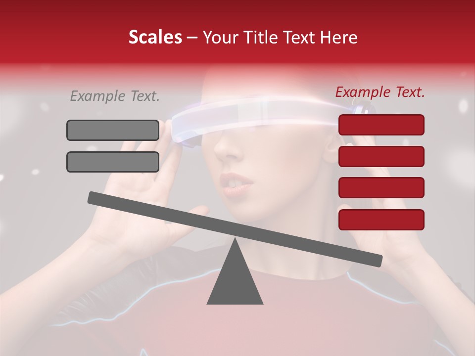 High Lady Wellbeing PowerPoint Template