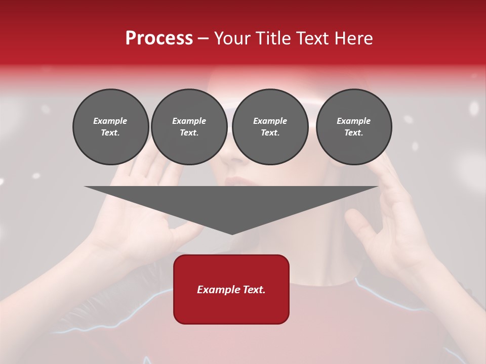 High Lady Wellbeing PowerPoint Template