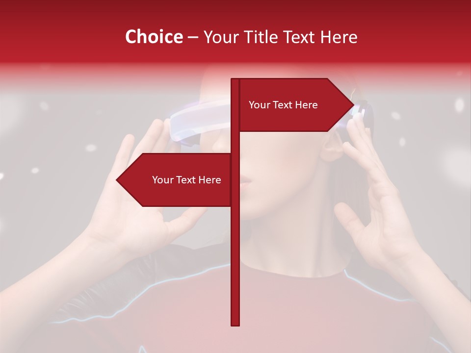 High Lady Wellbeing PowerPoint Template