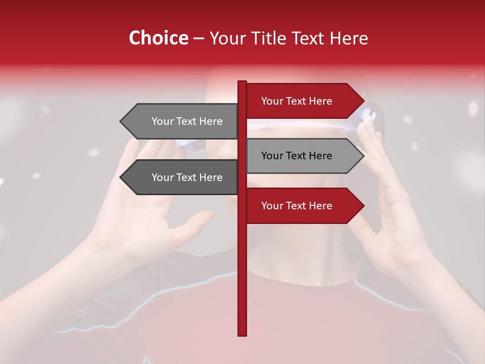 High Lady Wellbeing PowerPoint Template