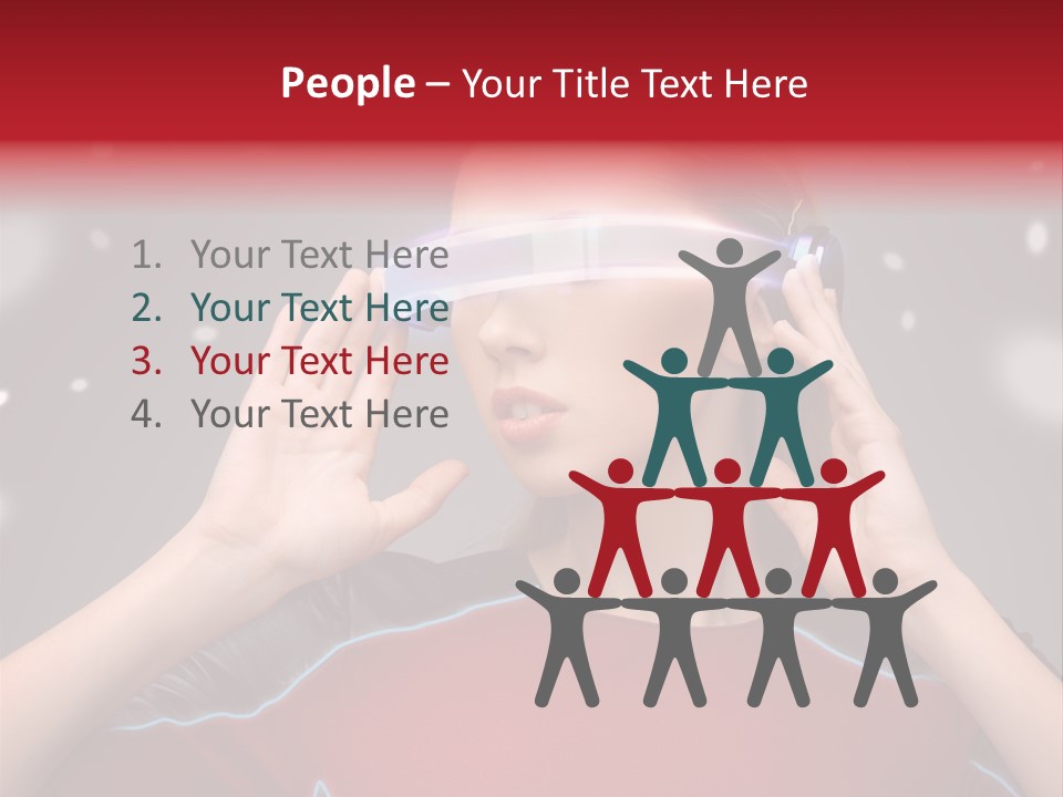 High Lady Wellbeing PowerPoint Template