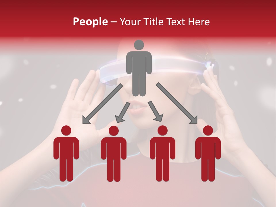 High Lady Wellbeing PowerPoint Template