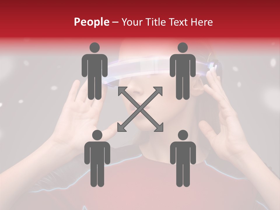 High Lady Wellbeing PowerPoint Template