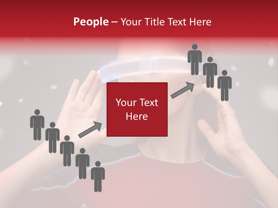 High Lady Wellbeing PowerPoint Template