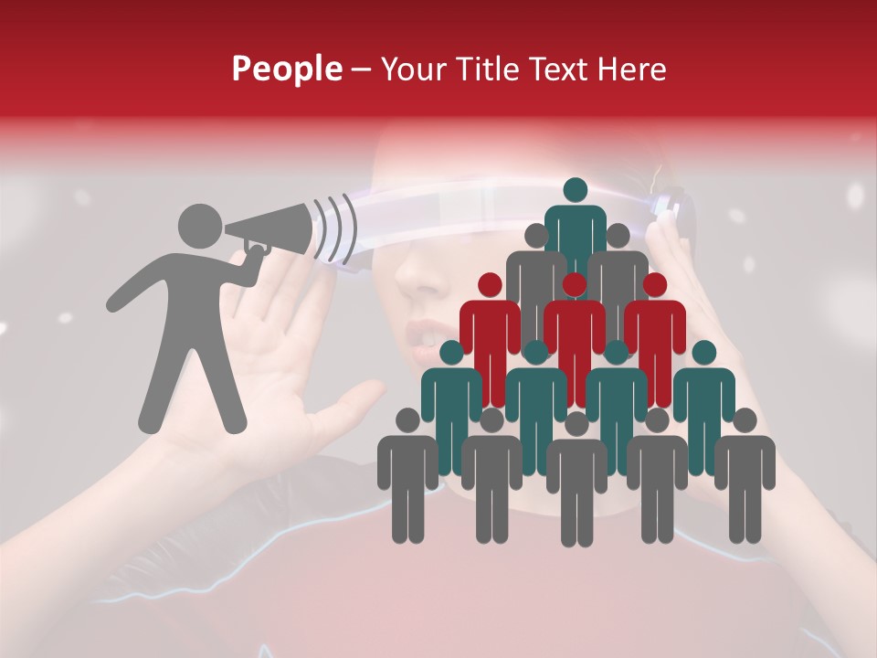 High Lady Wellbeing PowerPoint Template