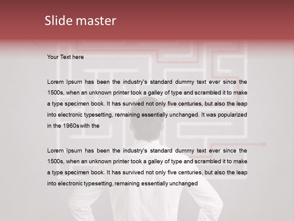 Career Opportunity Symbol PowerPoint Template