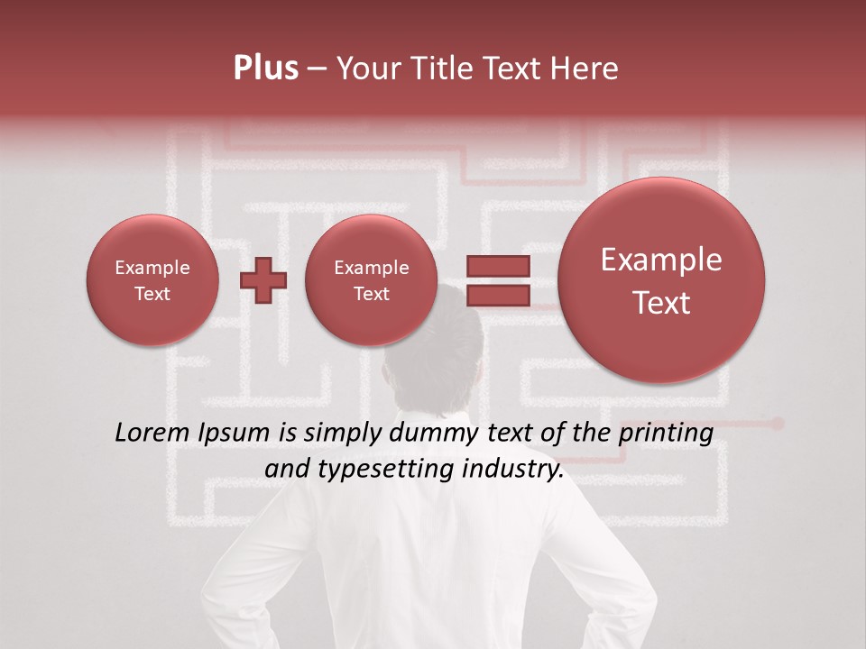 Career Opportunity Symbol PowerPoint Template