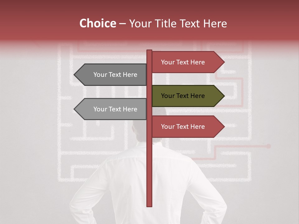 Career Opportunity Symbol PowerPoint Template