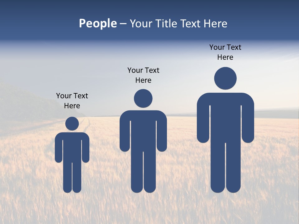 Sunny Closeup Dry PowerPoint Template