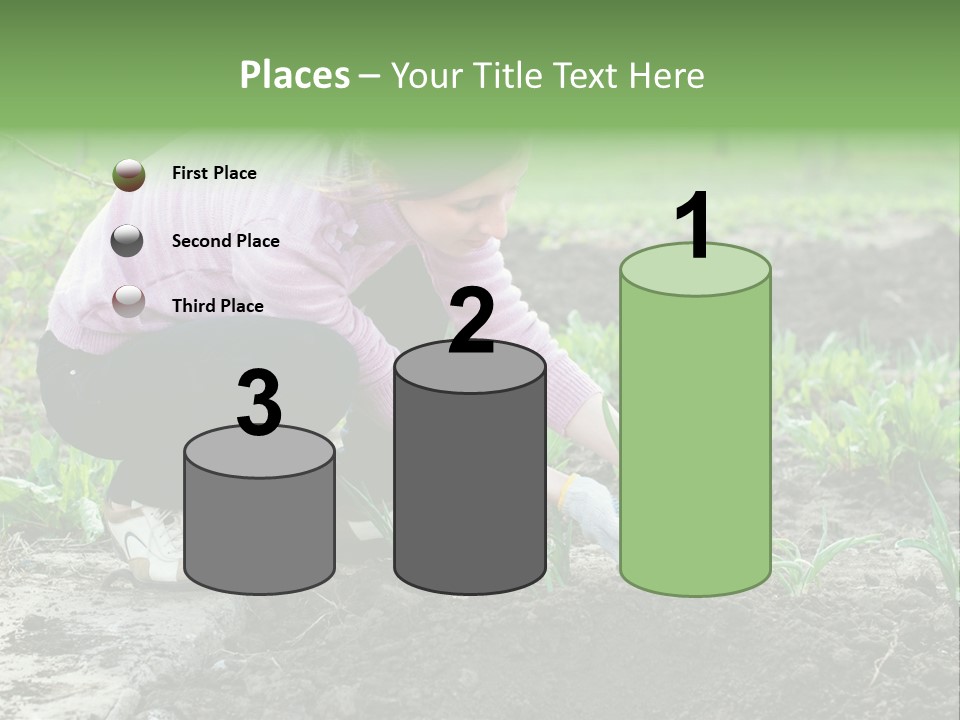 Countryside Seed Female PowerPoint Template