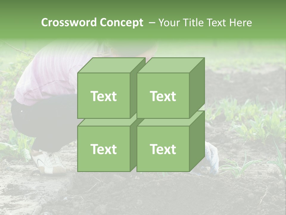 Countryside Seed Female PowerPoint Template