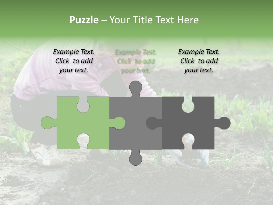 Countryside Seed Female PowerPoint Template