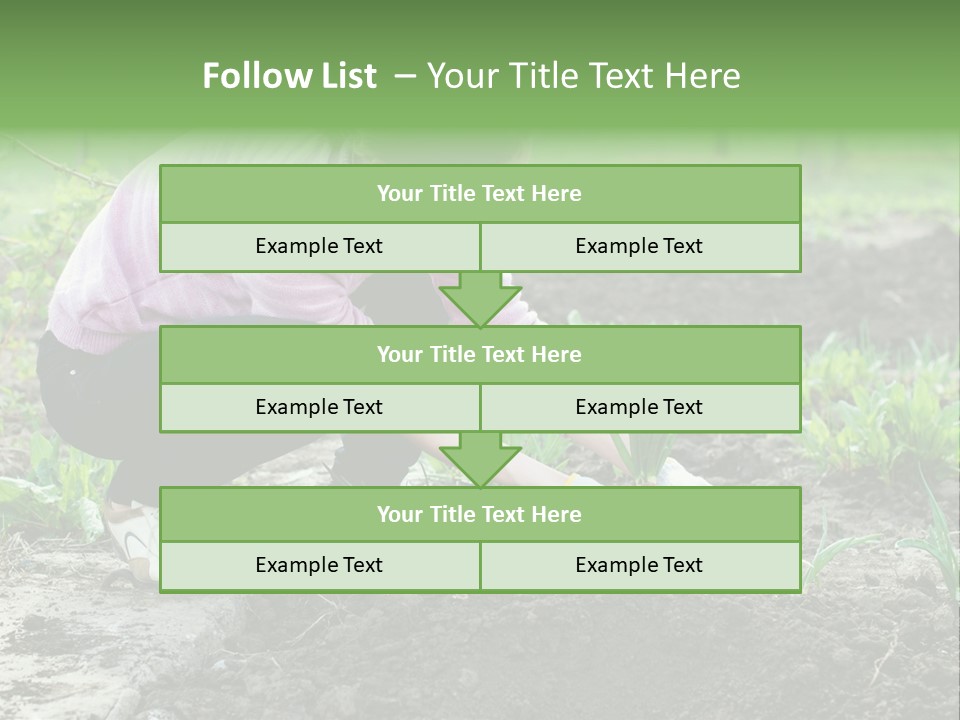 Countryside Seed Female PowerPoint Template