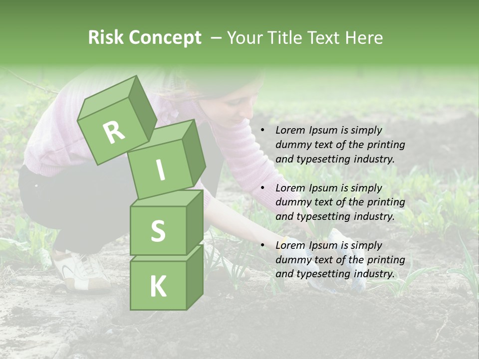 Countryside Seed Female PowerPoint Template