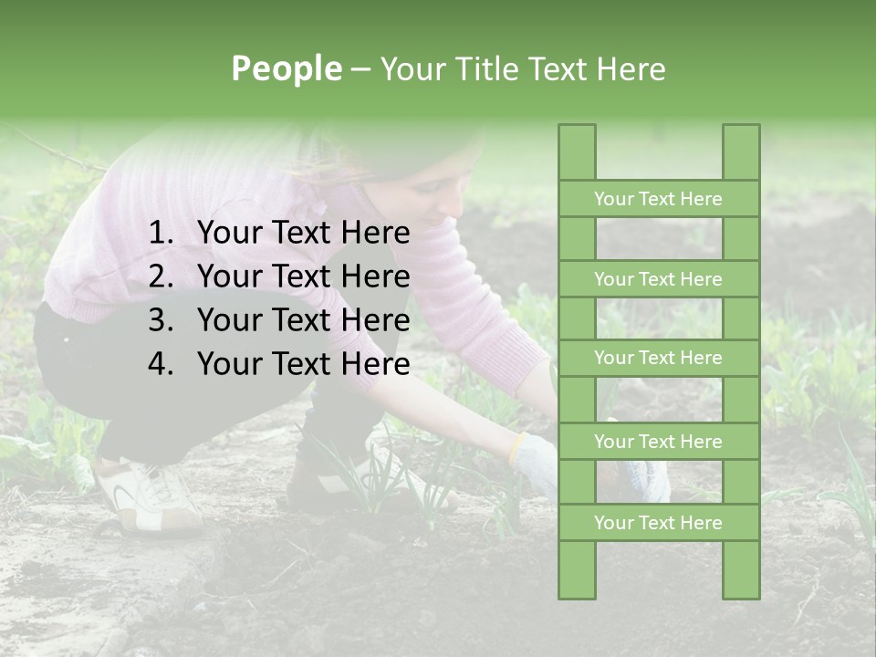 Countryside Seed Female PowerPoint Template