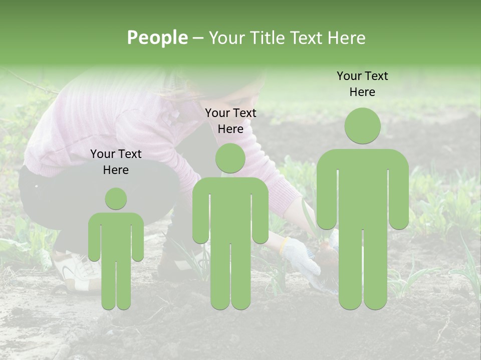 Countryside Seed Female PowerPoint Template