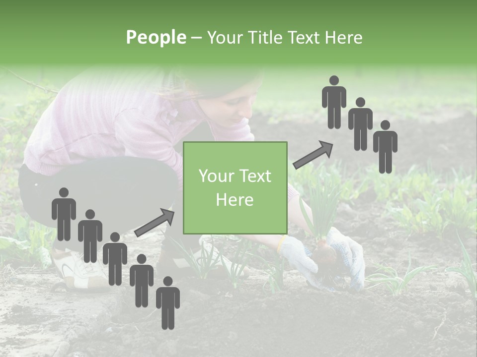 Countryside Seed Female PowerPoint Template
