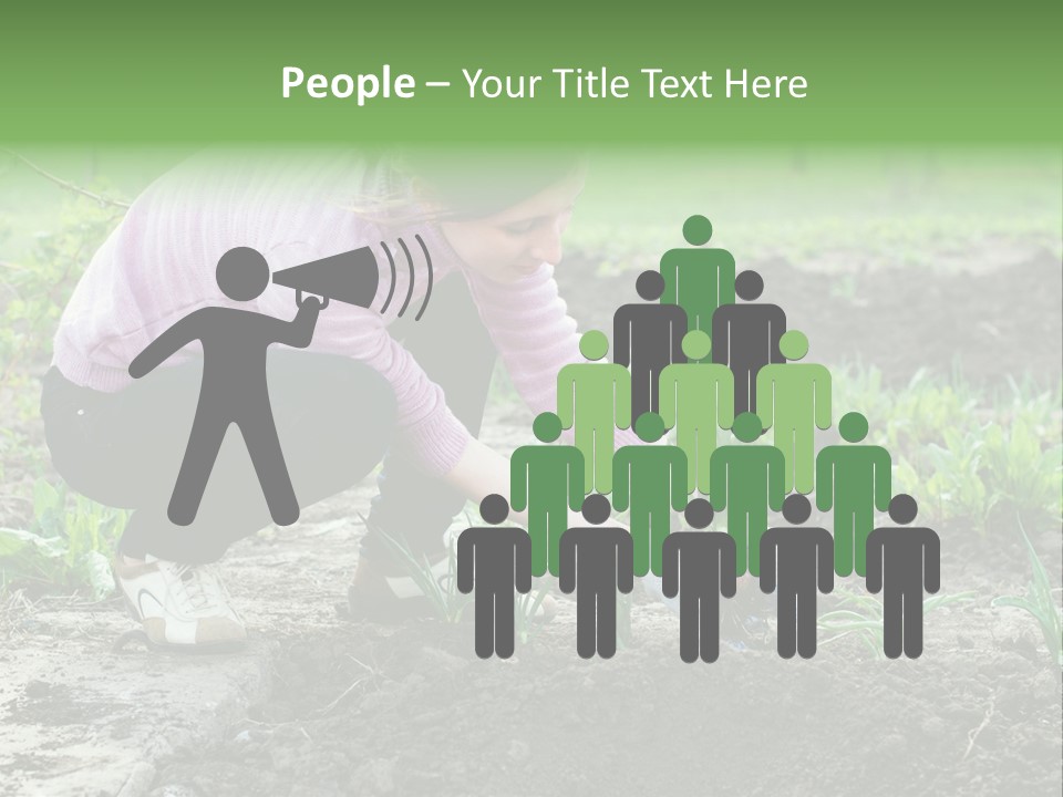 Countryside Seed Female PowerPoint Template