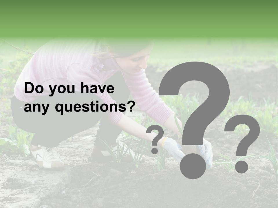 Countryside Seed Female PowerPoint Template