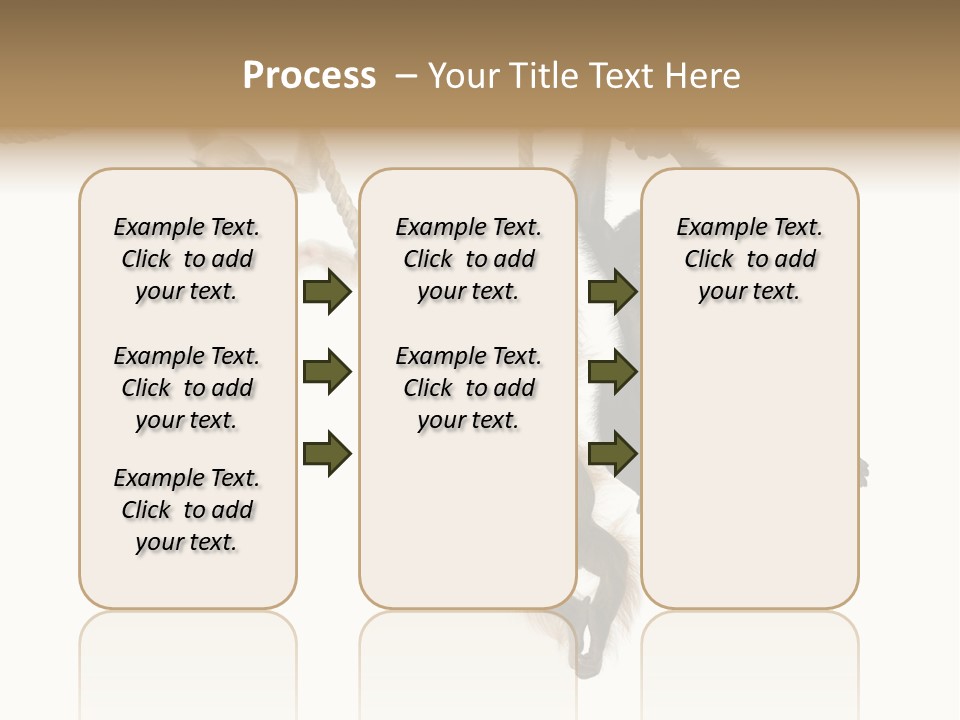 No People Hanging Bonobo PowerPoint Template