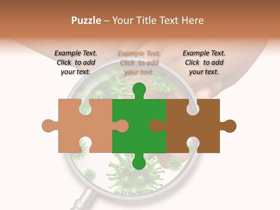 Disinfect Kids Hand Medical PowerPoint Template