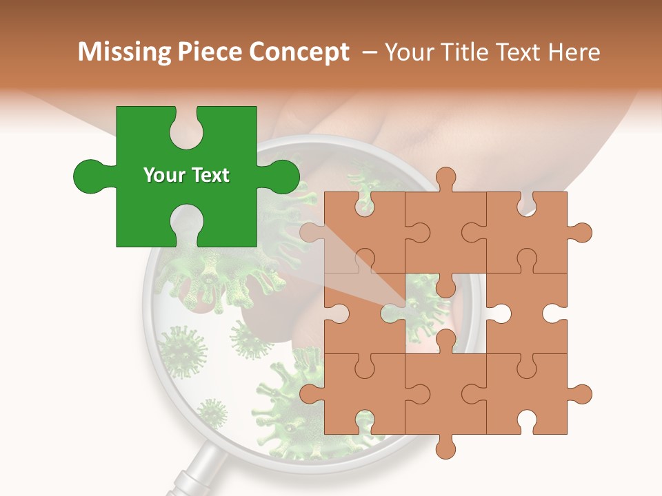 Disinfect Kids Hand Medical PowerPoint Template